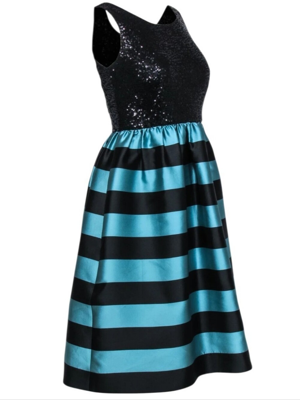 NWT Leifsdottir For Anthropologie Starlit Stripes Dress Size 6 - Picture 3 of 9